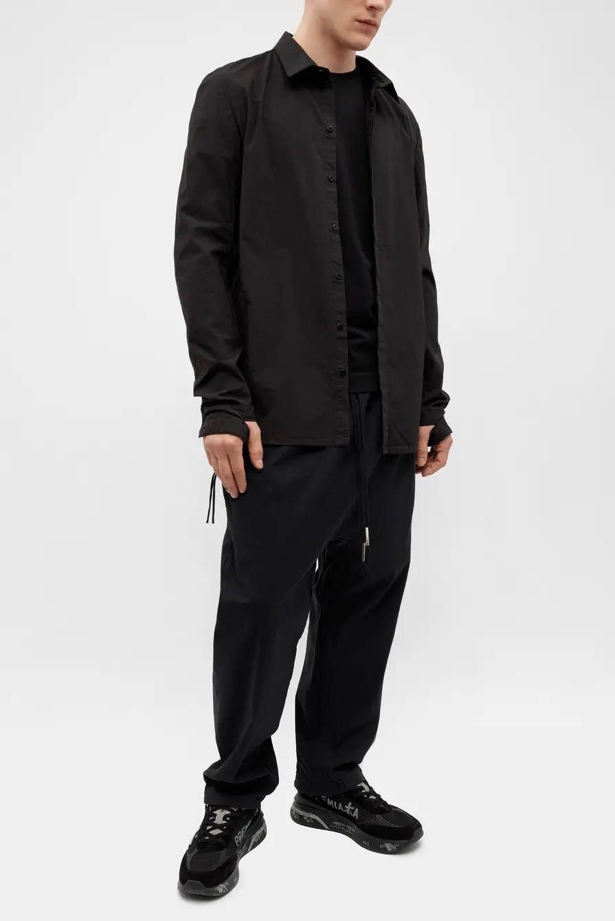 Брюки Boris Bidjan Saberi p25 fif10007 black 9007251047 - купить в