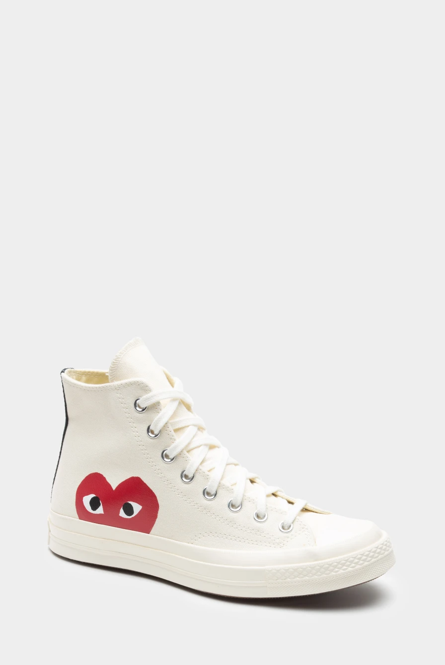 Кеды Comme des Garçons PLAY chuck 70 beige 9012220004