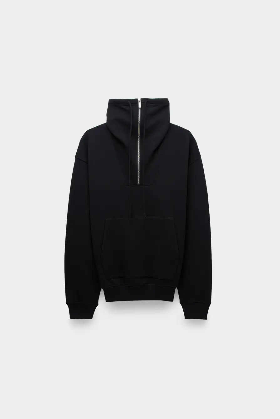Толстовка Helmut Lang funnel neck po.lt so black 9033242022 Толстовка Helmut Lang funnel neck po.lt so black 9033242022