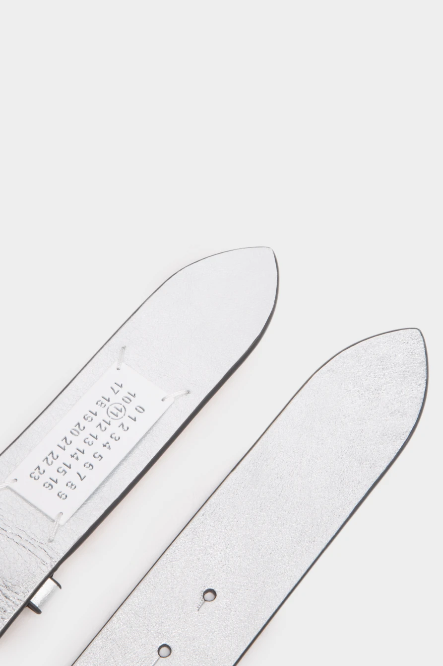 Ремень Maison Margiela bianchetto numeric logo belt 45 mm