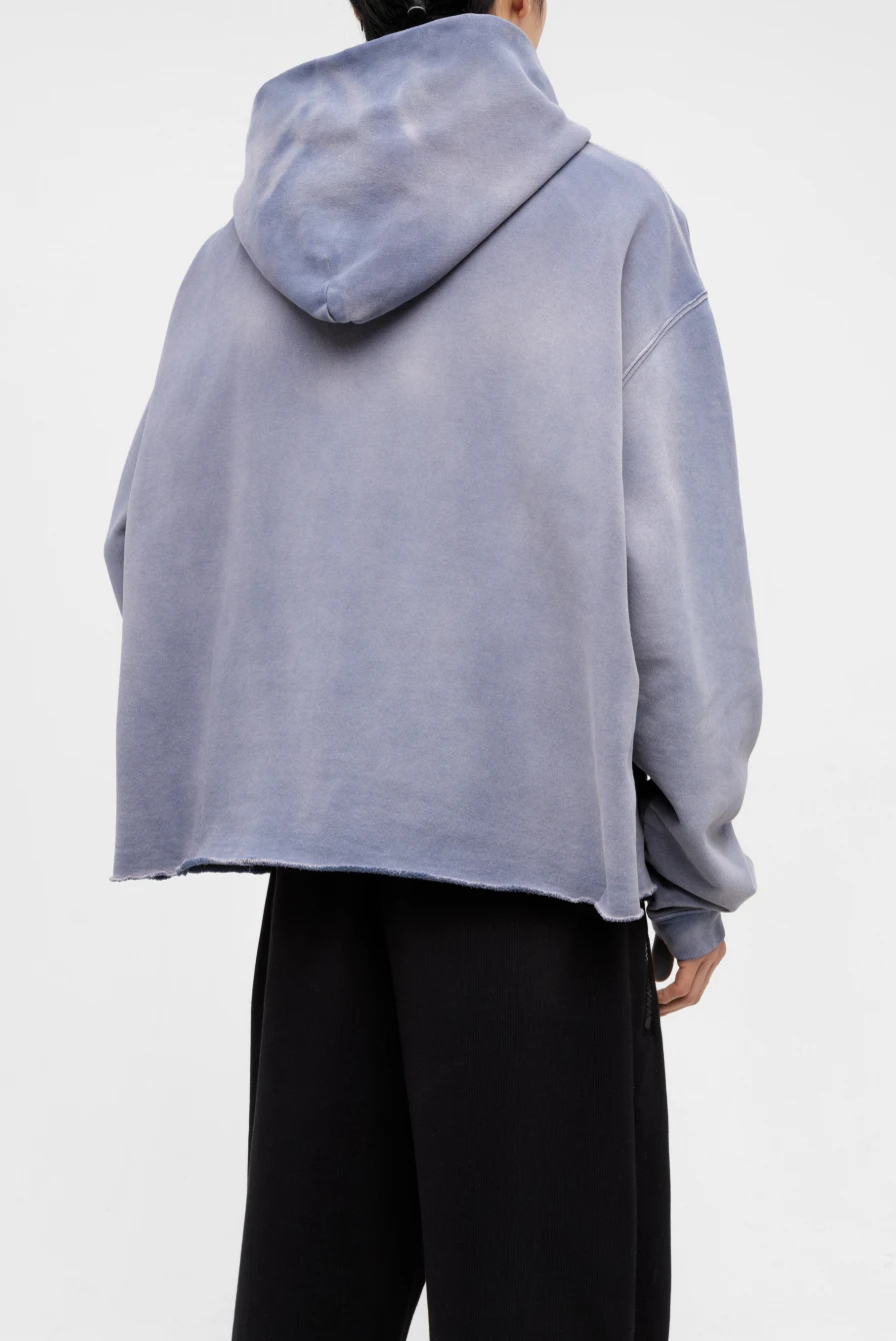Худи Maison Margiela organic cotton cropped sweatshirt