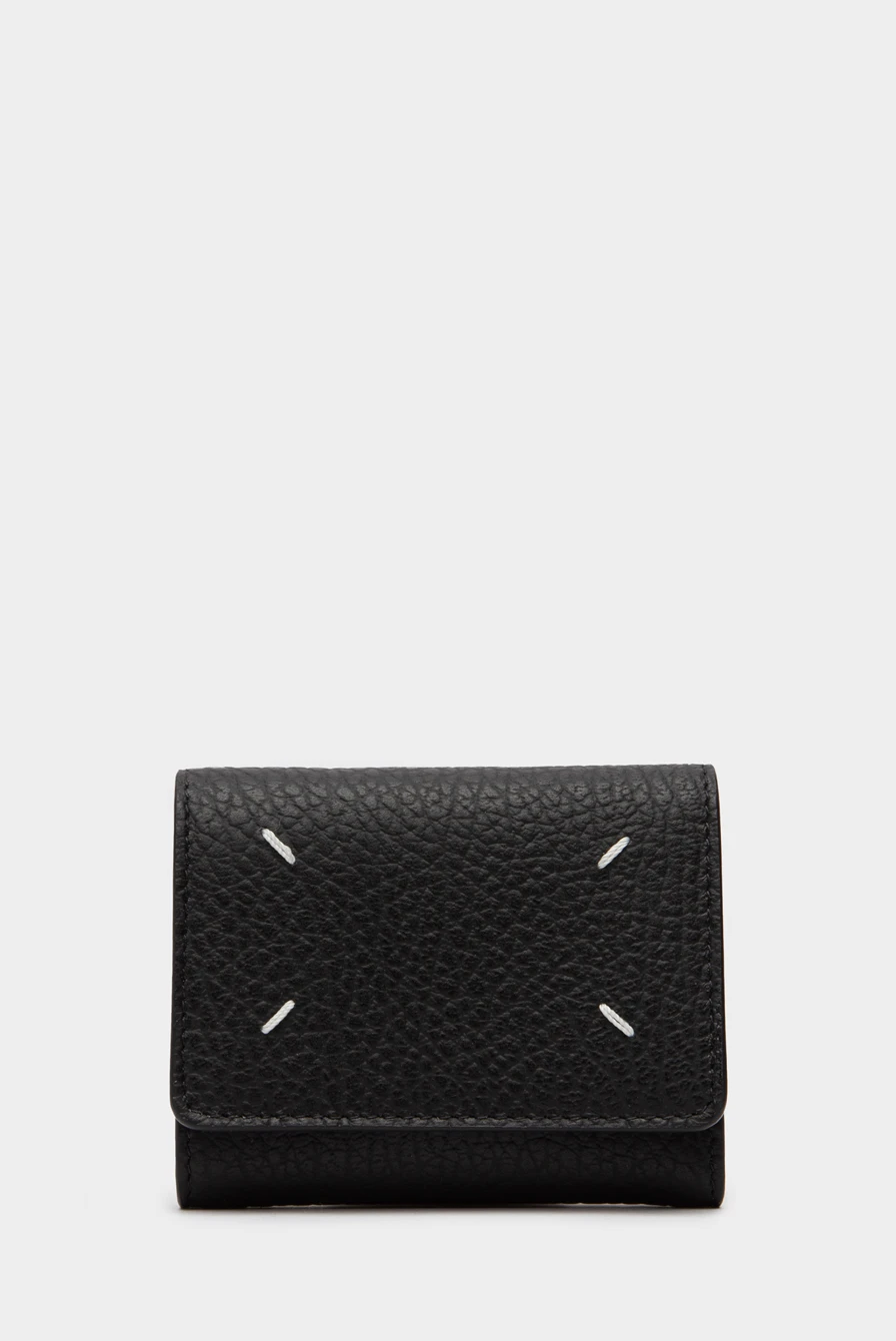 Кошелек Maison Margiela four stitches wallet black 9050231176