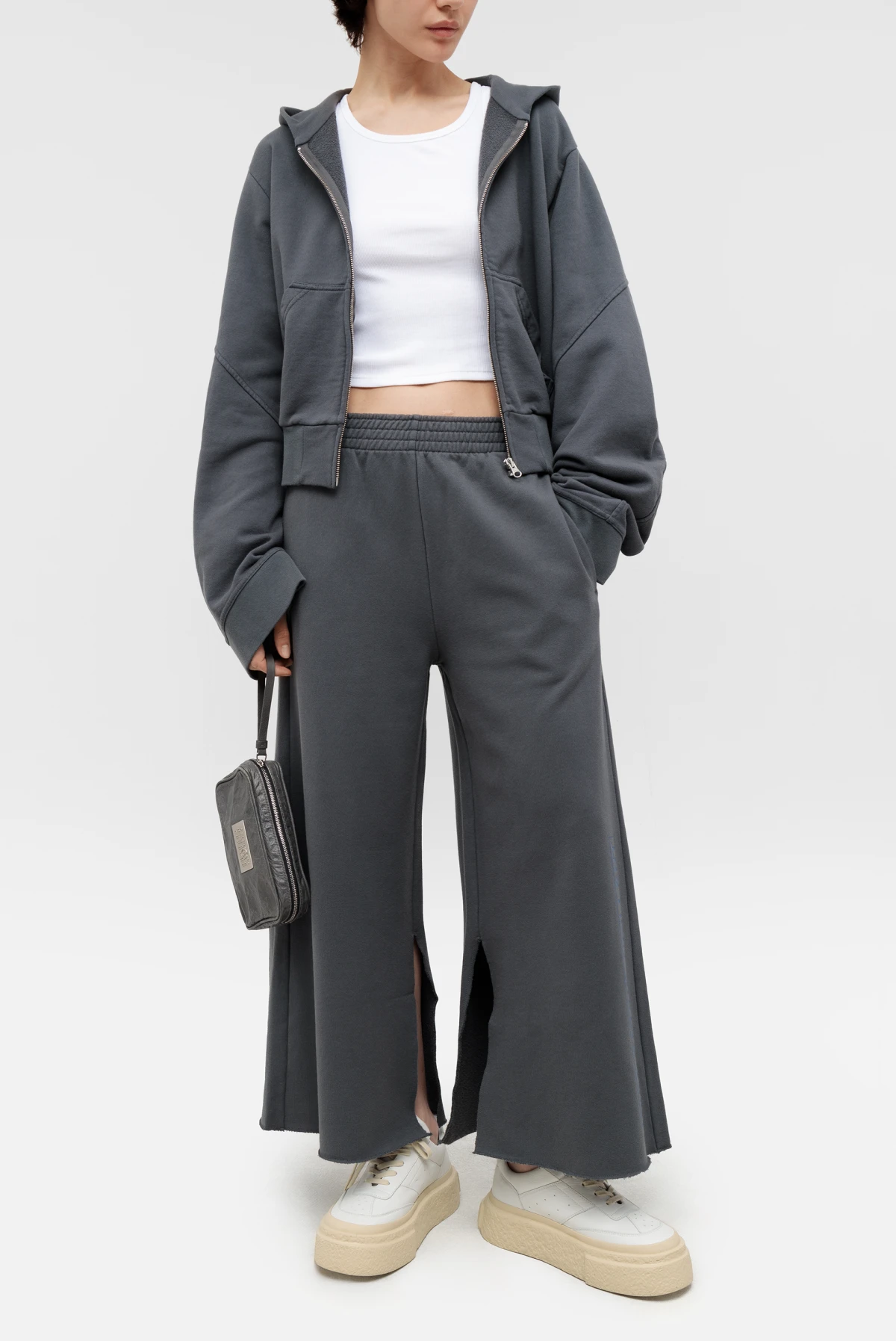 Худи MM6 Maison Margiela jacket grey 9050241214 - купить в