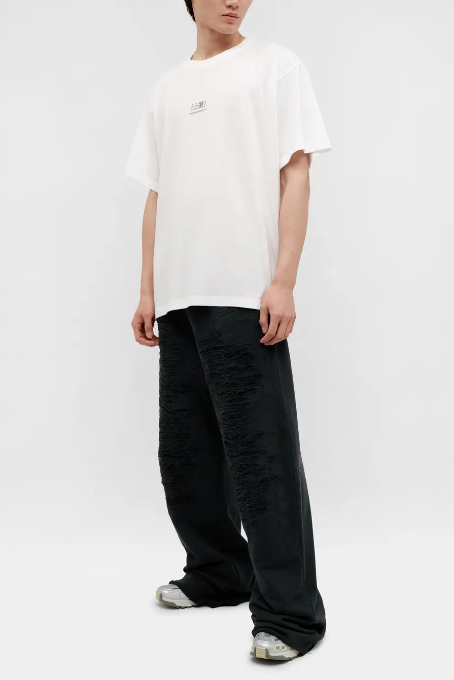 MM6 Martin Margiela パンツ Брюки MM6 Maison Margiela pants black 9050242182 - купить в Москве