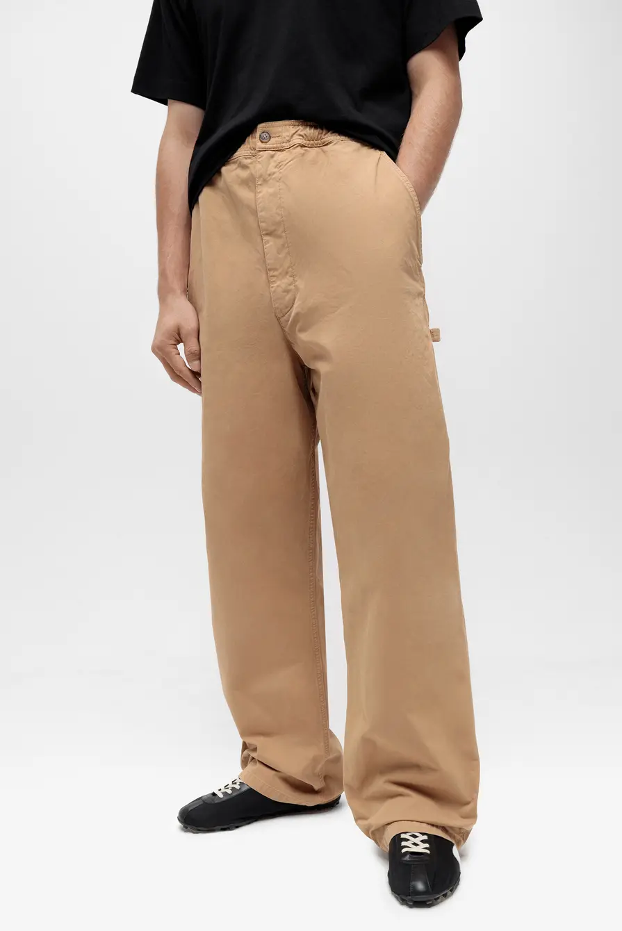 Брюки MM6 Maison Margiela pants sh0ka0048 s78548 156 ocre
