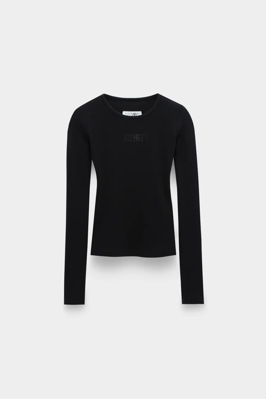 Лонгслив Maison Margiela longsleeve s52nh0029 m20122 900 black
