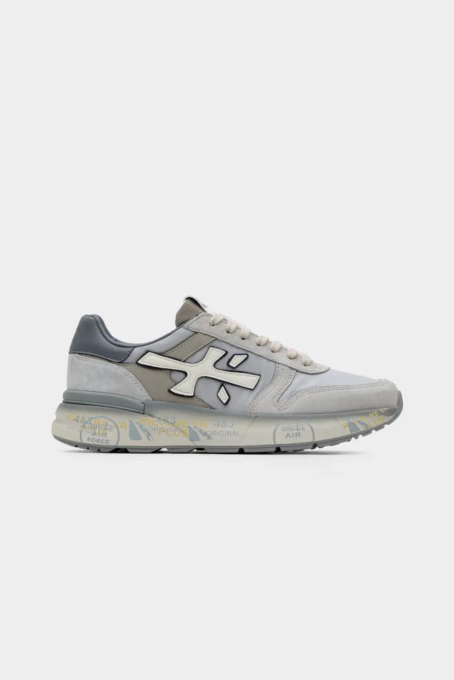 Кроссовки Premiata mick var 7218 light grey 9070251036 - купить в Москве за 34490 руб. - интернет-магазин Leform