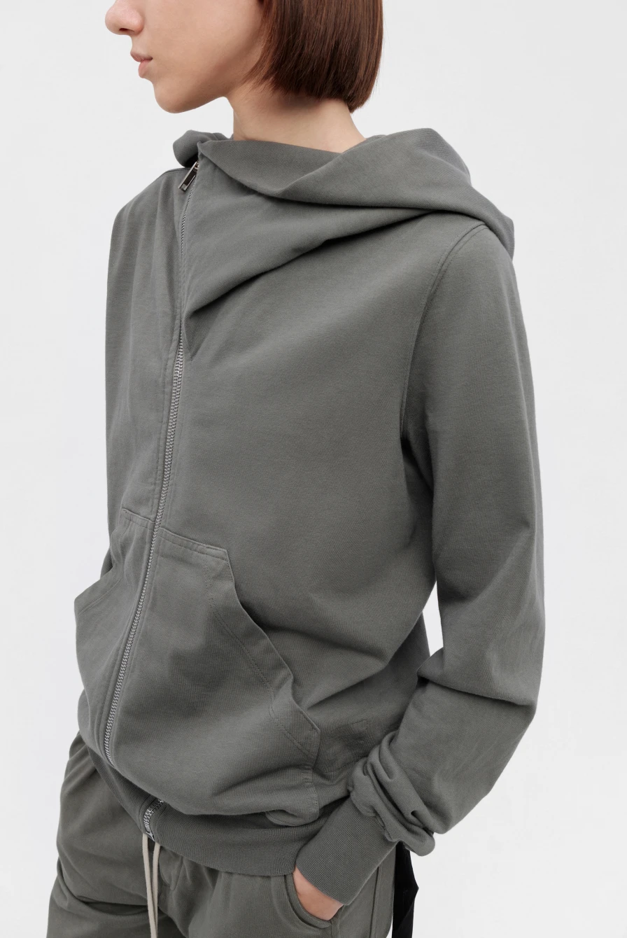 Худи Rick Owens mountain hoodie hustler blue 9073232255 - купить в
