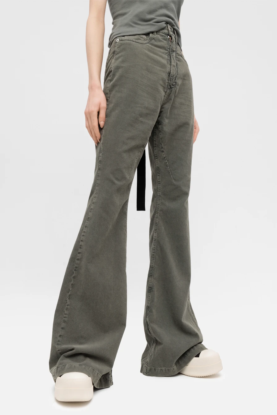 Джинсы Rick Owens bolan bootcut hustler blue 9073232293 - купить в