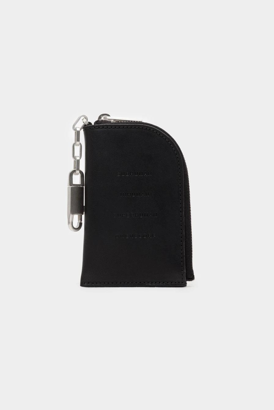 Кошелек Rick Owens hook wallet black 9073241181 - купить в Москве