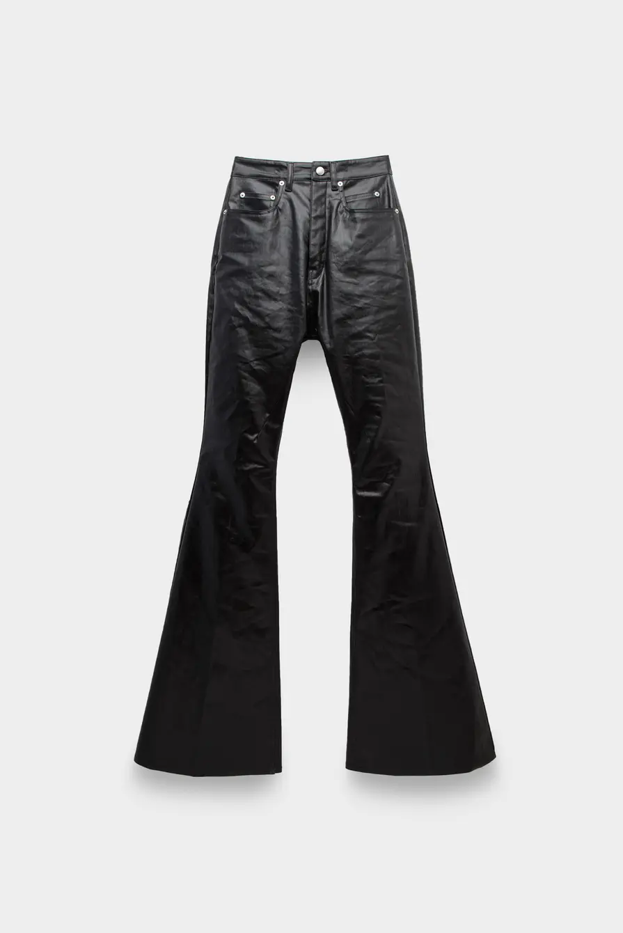 デニム・ジーパン RICK OWENS Women Denim Pants RP01E7329 SCT09 Black Джинсы Rick Owens jeans rp01e7329 sct 09 black 9073251054