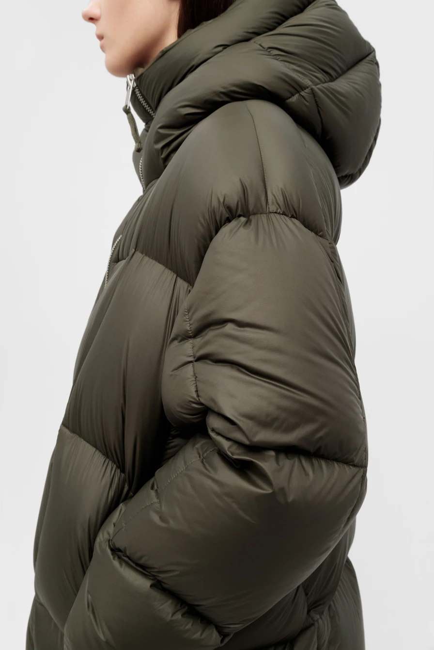 Пуховик Thom Krom jacket w j 203 hunt green 9085232122 - купить в