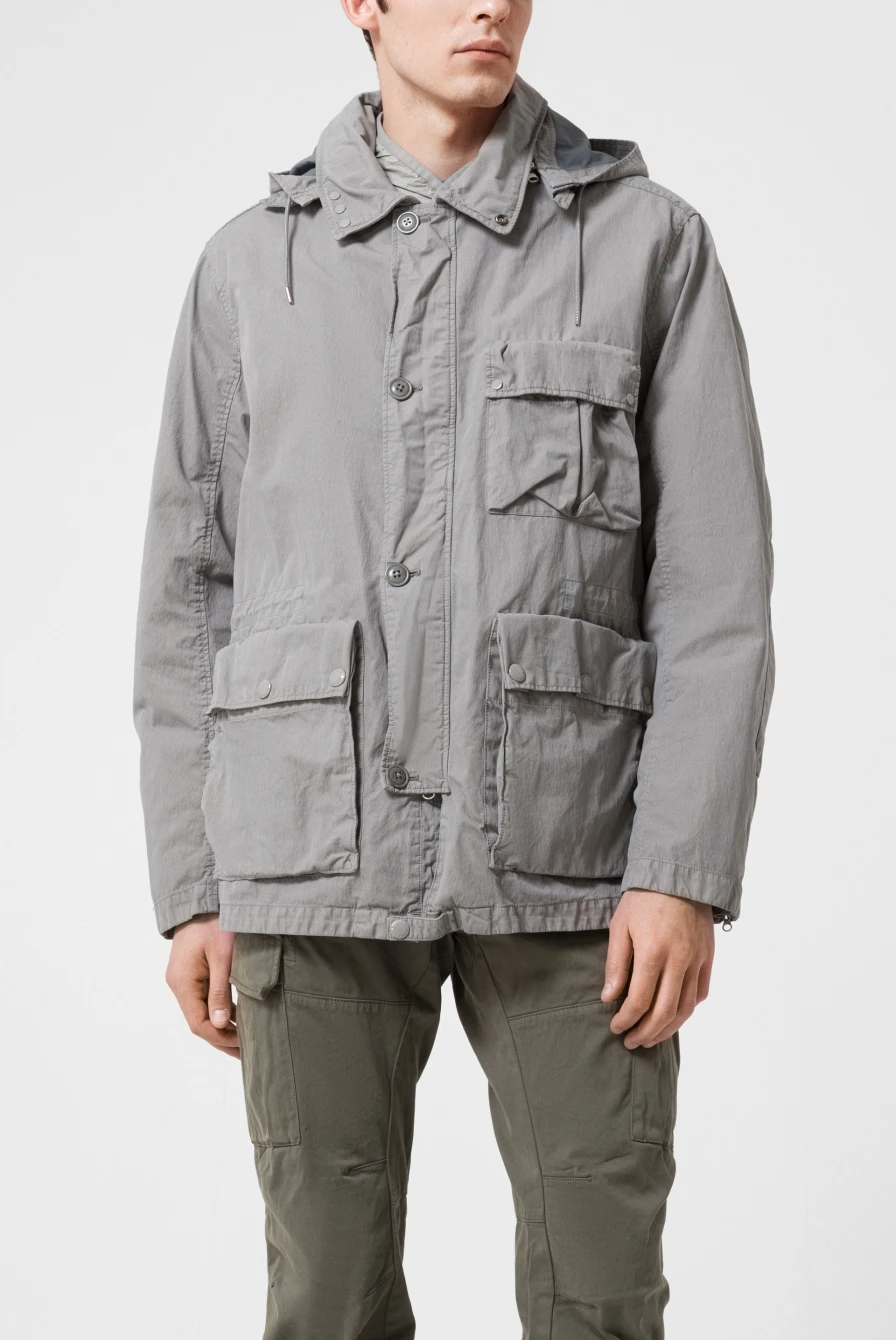Куртка C.P. Company 50 fili plated goggle jacket moon mist