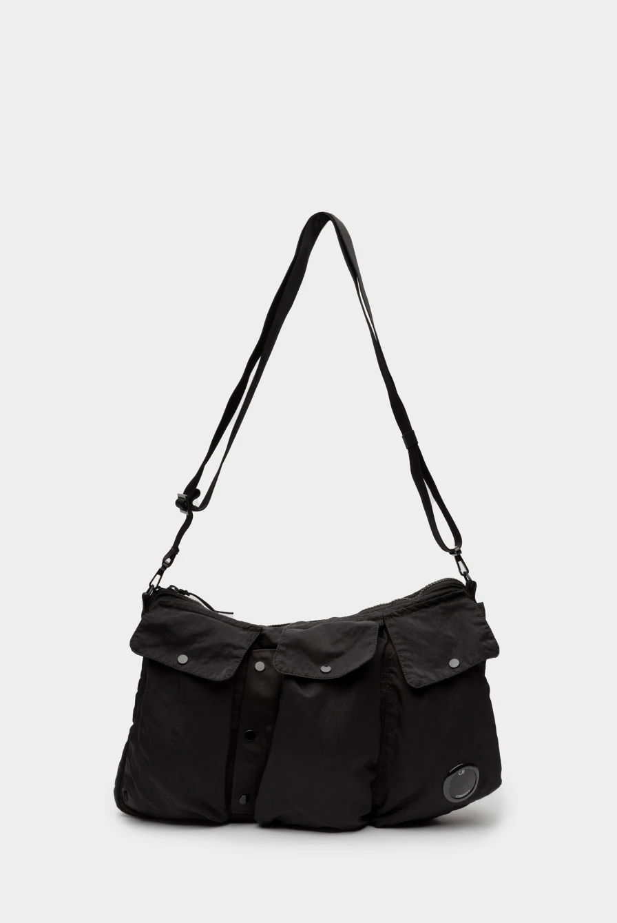 Сумка C.P. Company nylon b utility pack black 9113231272 - купить