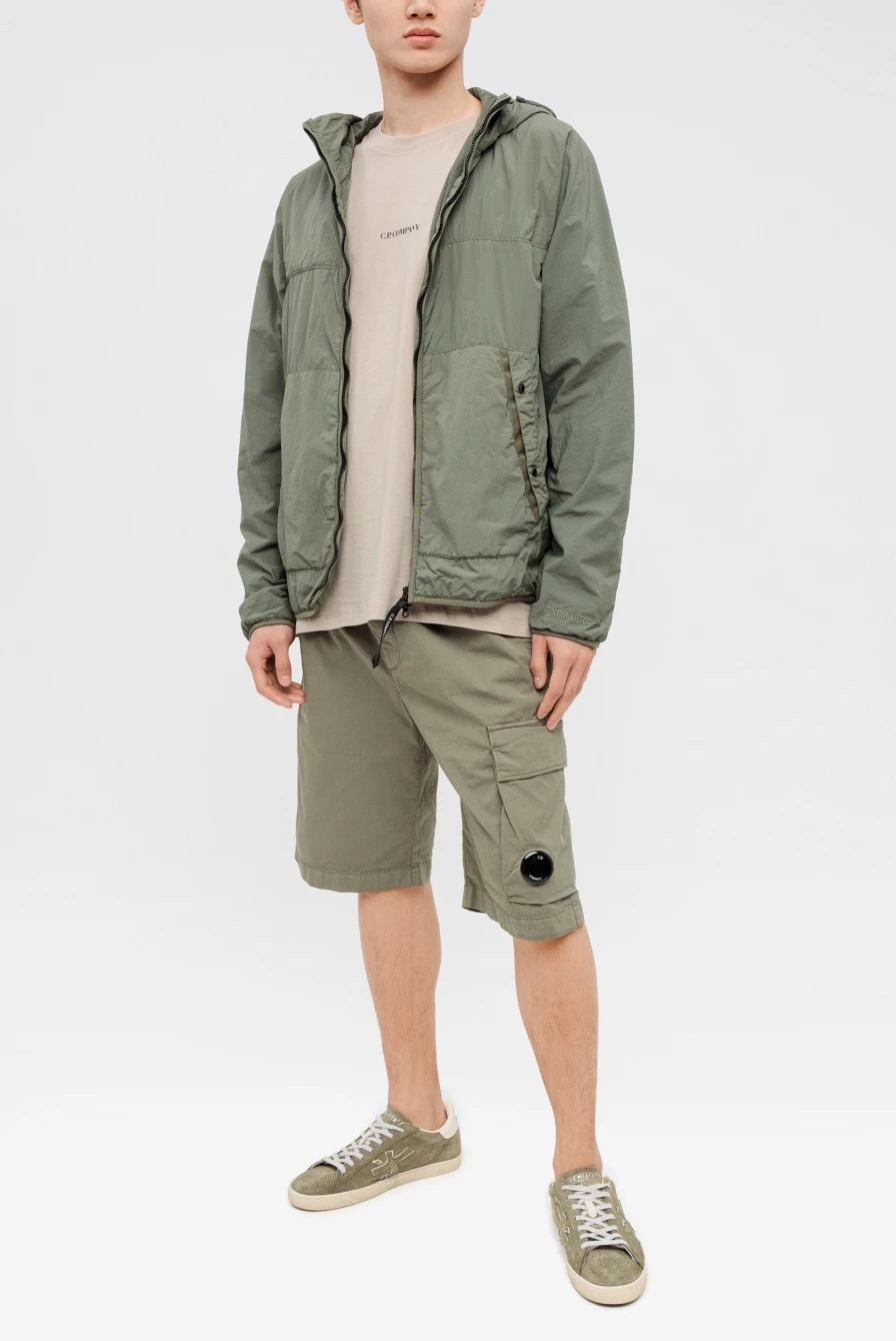 Куртка C.P. Company g.d.p. goggle jacket bronze green 9113231311