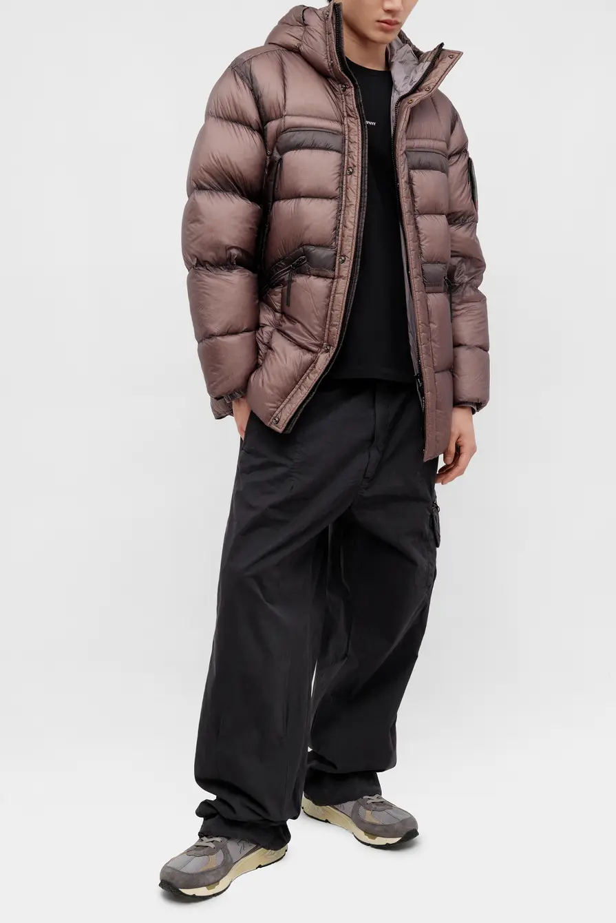 Пуховик C.P. Company outerwear long jacket in dd shell