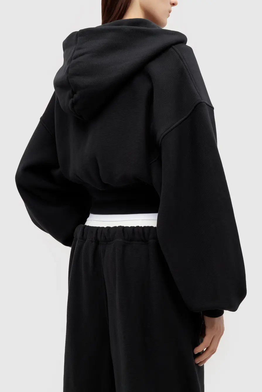 ANDWANG Hoodie docking jacket＆ skirt 上下 ANDWANG Hoodie docking jacket＆ skirt 上下