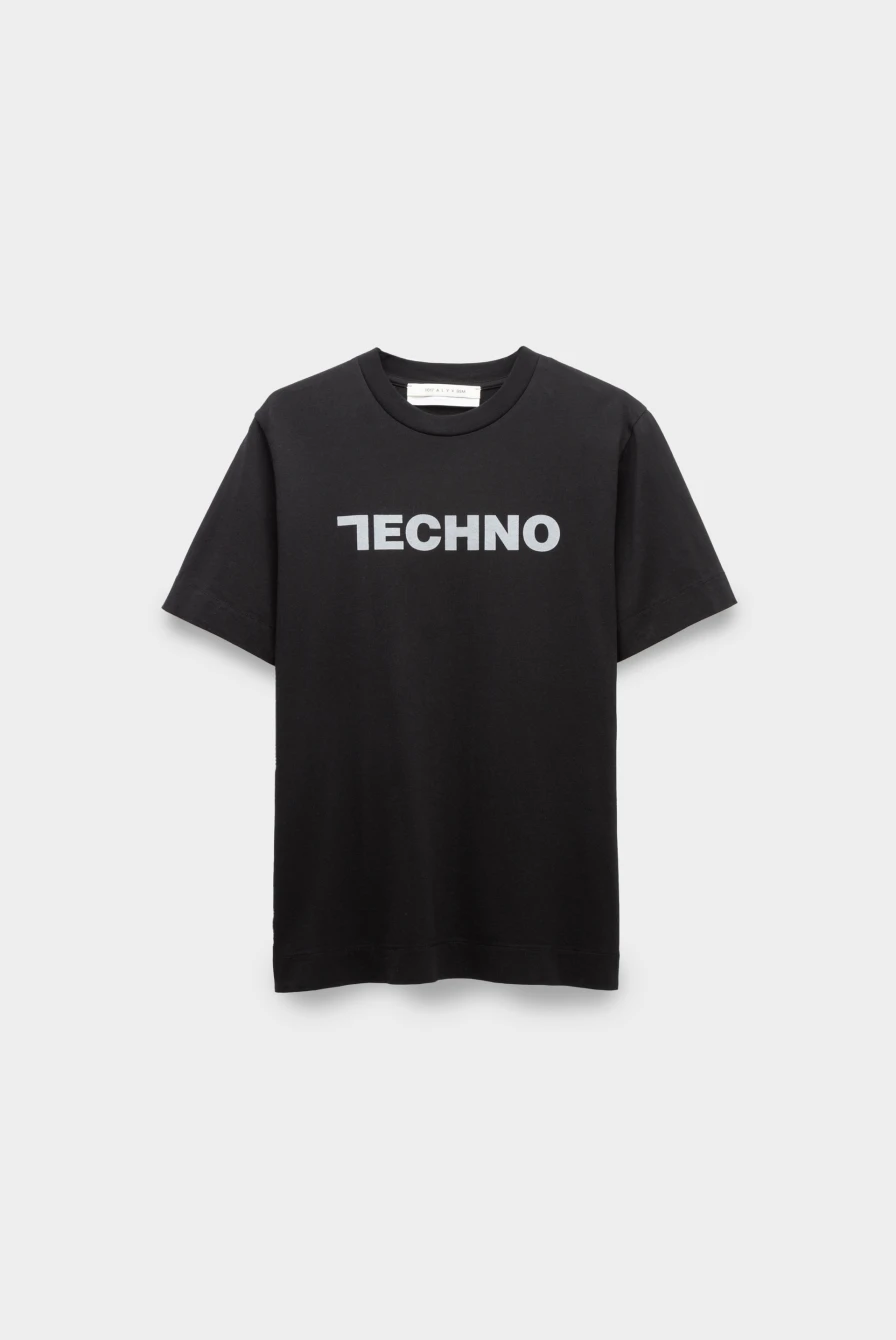 Alyx techno s s tee black 9608231047 7290 Leform