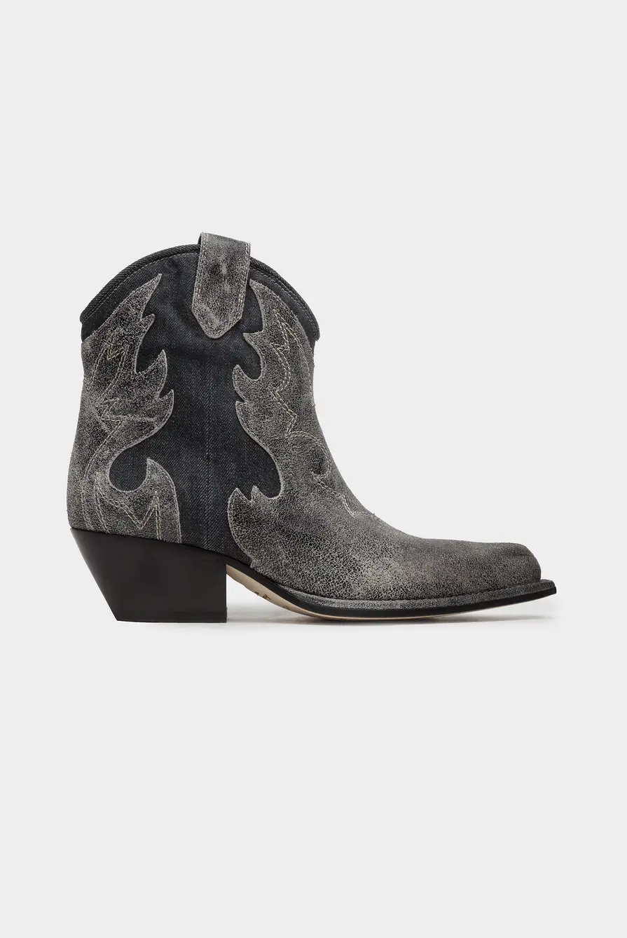 Казаки Vic Matie ankle boots 1g3356d_e18bq9b767 black/ lead