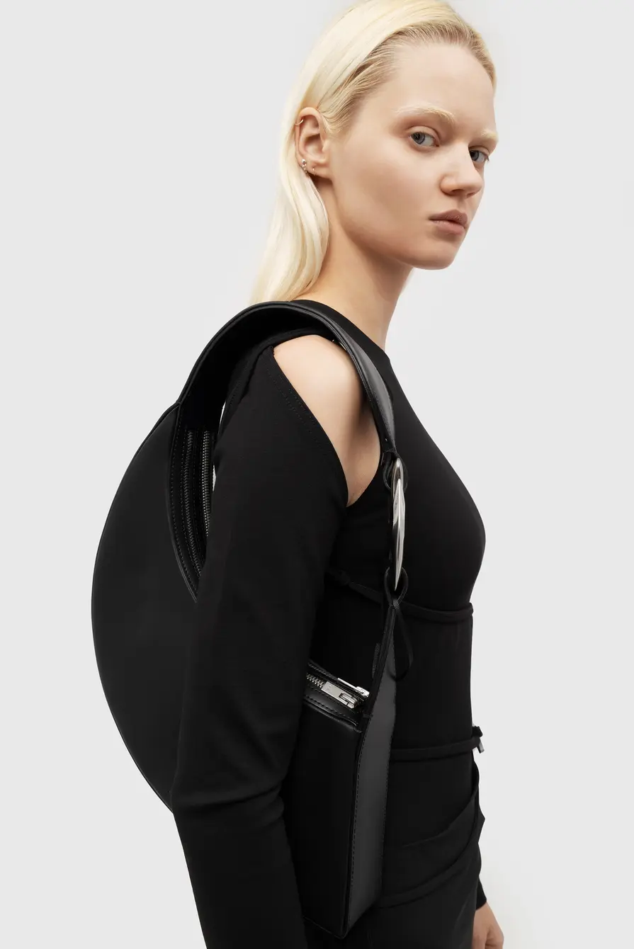 バッグ HELIOT EMIL STEM BAG HELIOT EMIL Stem Shoulder Bag | Black | FARFETCH