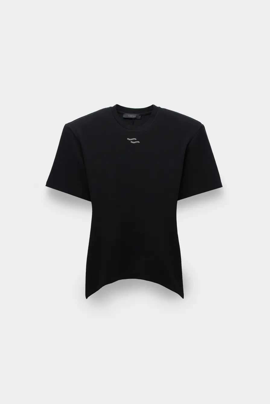 Топ SSHEENA 24fwtee tf24013, t-shirt black 9795242025