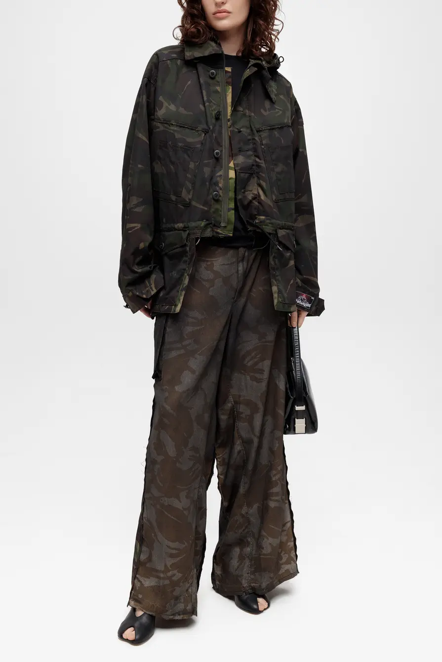 Парка Prototypes overdye parka overdyed camo 9796251053
