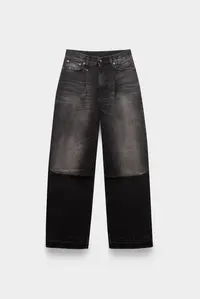 Джинсы R13 wayne articulated knee jean dawson blue