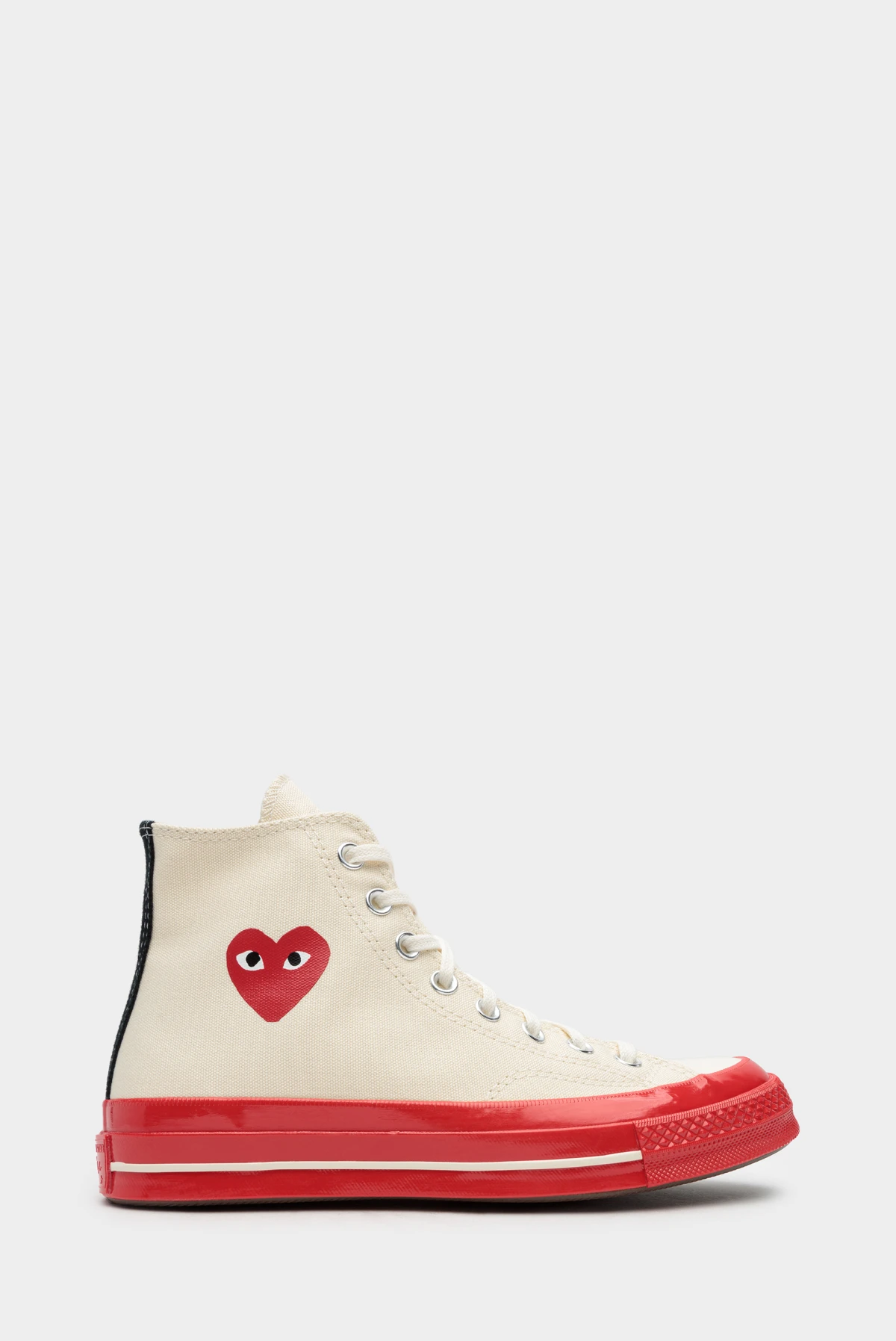 Comme des Garcons PLAY chuck 70 off white red 7284230010 21690 Leform