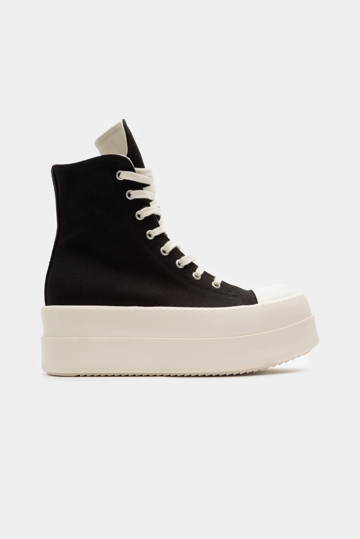 靴 Rick Owens Mega Bumper Ramones 43 Кеды Rick Owens mega bumper sneaks black/milk 9073232134 - купить